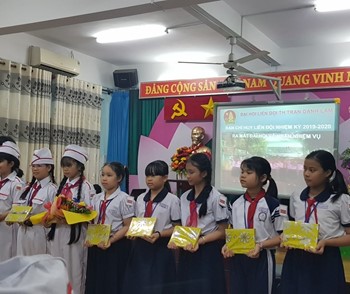 Đại hội Liên đội điểm cấp Quận Đại hội Liên đội Trường Tiểu học Trần Danh Lâm nhiệm kỳ 2019 - 2020