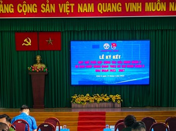 Lễ ký kết Quy chế phối hợp Công tác của Ủy ban nhân dân Quận 8 và Ban Chấp hành Đoàn TNCS Hồ Chí Minh Quận 8 giai đoạn 2023 - 2027